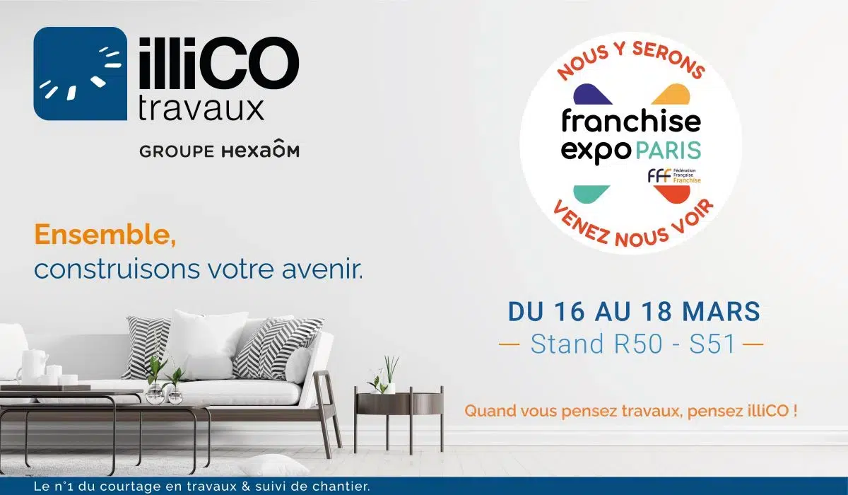 Franchise Expo Paris 2024 avec illiCO travaux