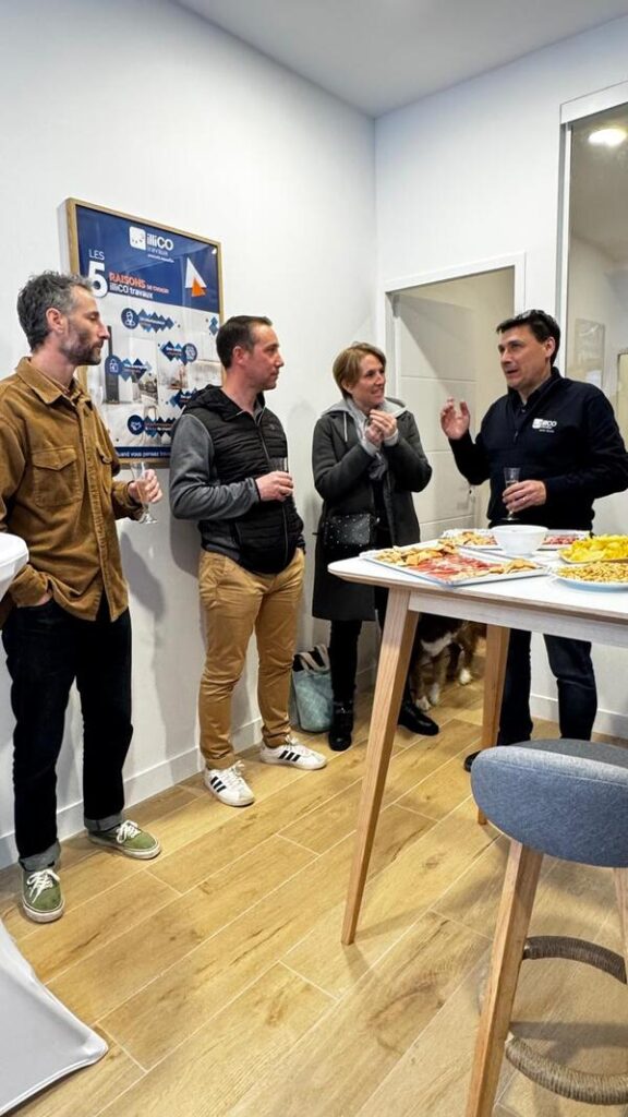 Inauguration agence illiCO travaux Bayonne