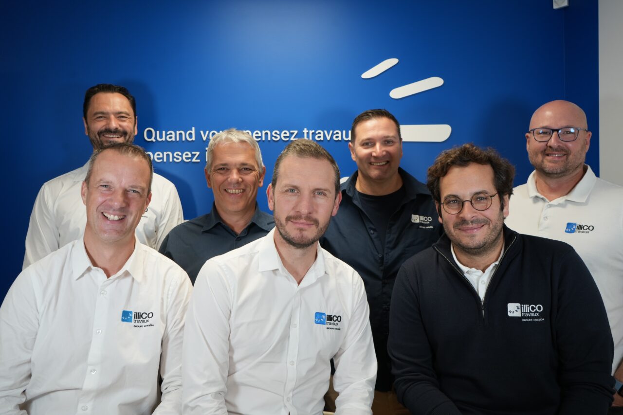 Equipe responsable reseau illiCO travaux